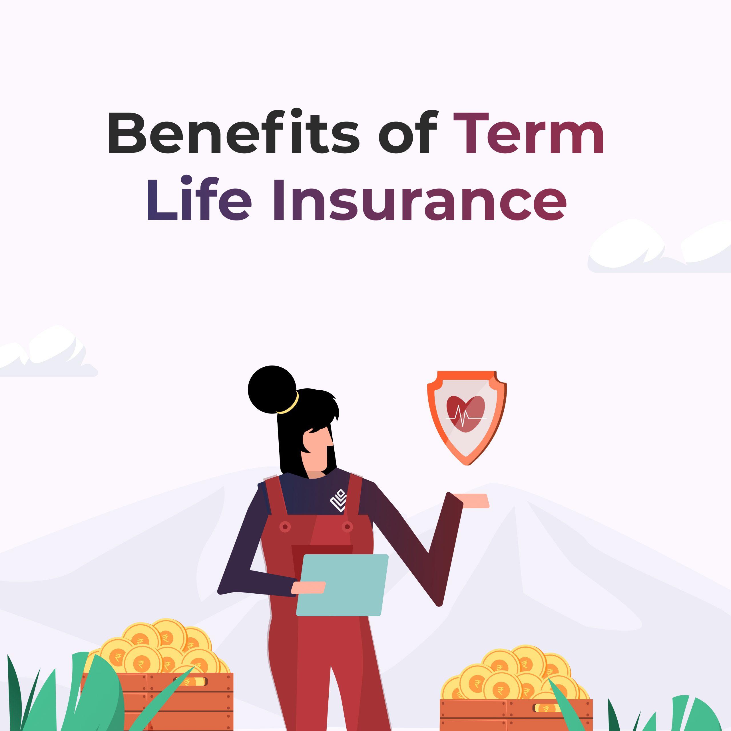 What are benefits of Term Life Insurance?